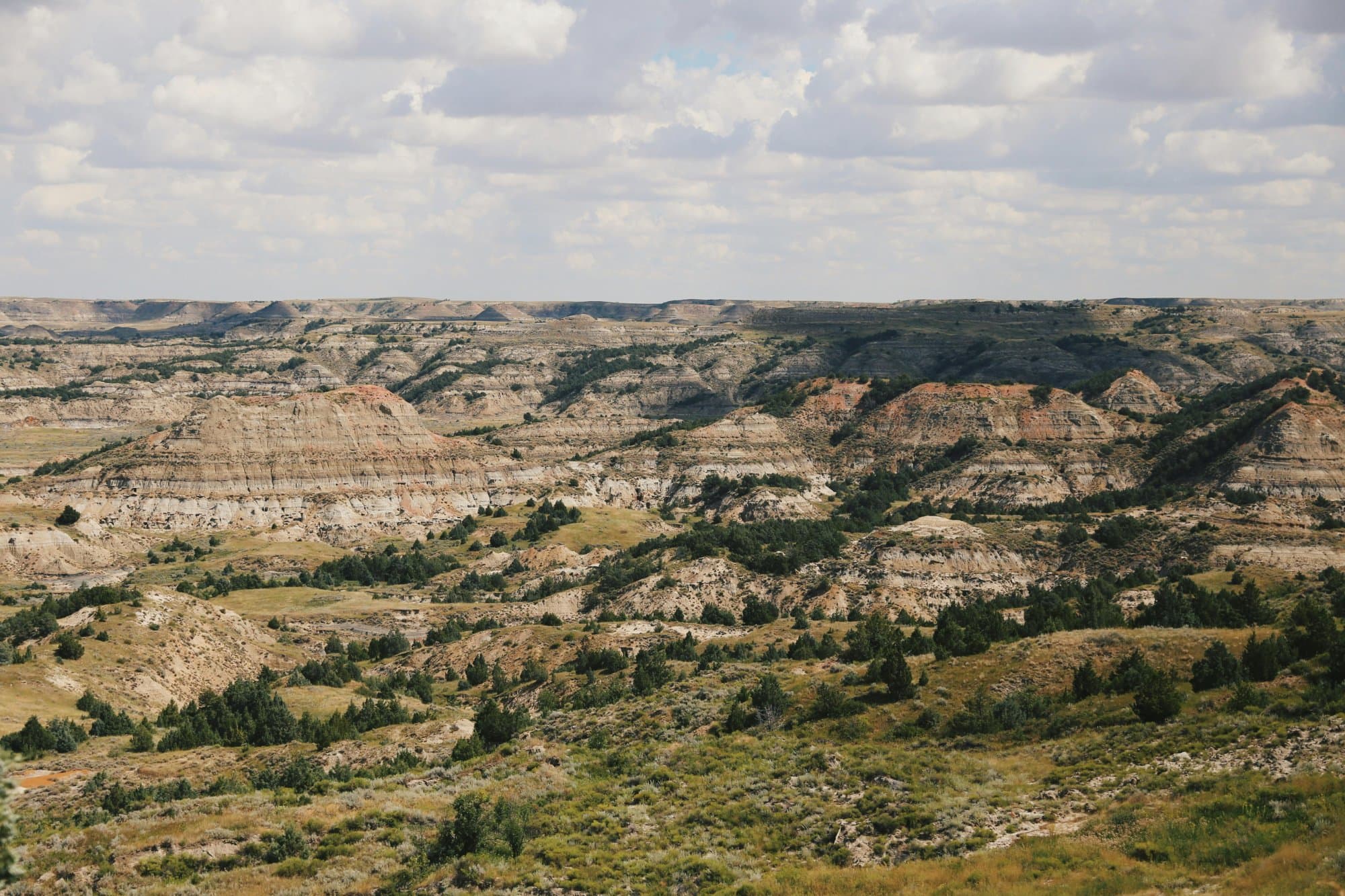 Scenic view of North Dakota